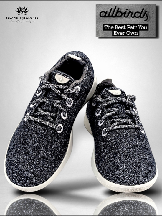 allbirds Shoes - allbirds Sz 8 Women's Heather Gray Merino Wool Lace-Up Cushioned Insole Sneakers